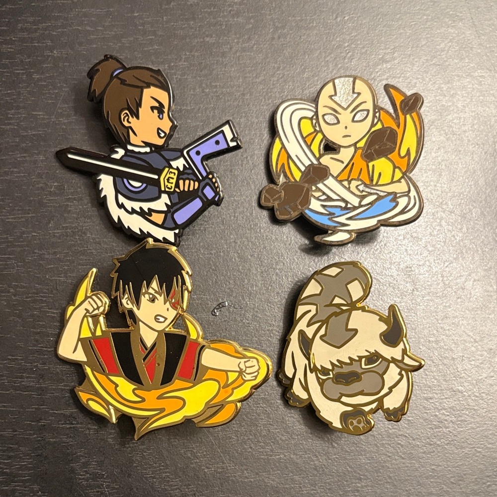 Avatar: The Last Airbender Enamel Pin Set